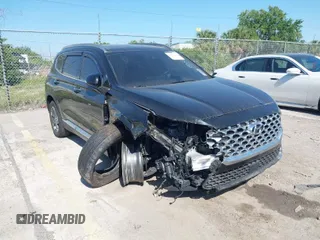 2021 Hyundai Santa Fe SEL with VIN 5NMS34AJXMH307065, listed as a IAAI auction lot 41951232 with 32,305 mi miles. Bid and sale history available at carsss.com. Image 1.