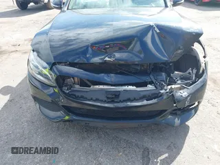 2015 Mercedes-Benz C-Class C 300 with VIN 55SWF4JB8FU062030, listed as a IAAI auction lot 41593649 with 123,196 mi miles. Bid and sale history available at carsss.com. Image 6.