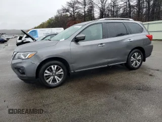 2017 Nissan Pathfinder S with VIN 5N1DR2MM6HC696417, listed as a Copart auction lot 83398794 with 78,746 mi miles and Non Repairable. Bid and sale history available at carsss.com. Image 1.