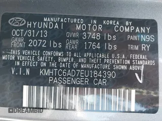 2014 Hyundai Veloster RE:FLEX с VIN KMHTC6AD7EU184390, выставлен на аукционе IAAI как лот 42652331 с пробегом 107 854 миль миль и . История ставок и продаж доступна на DreamBid. Изображение 9.