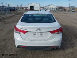 2013 Hyundai Elantra Coupe GS with VIN KMHDH6AE2DU023345, listed as a IAAI auction lot 41685816 with 1 mi miles. Bid and sale history available at carsss.com. Image 16.