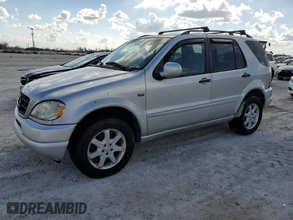 1999 Mercedes-Benz M 320/430/500 with VIN 4JGAB72E3XA101226, listed as a Copart auction lot 78209094 with Not provided miles and Salvage title. Bid and sale history available at DreamBid. Image 1.