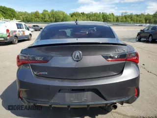 2019 Acura ILX Premium with VIN 19UDE2F88KA006980, listed as a Copart auction lot 57601465 with 60,271 mi miles and Salvage title. Bid and sale history available at DreamBid. Image 6.