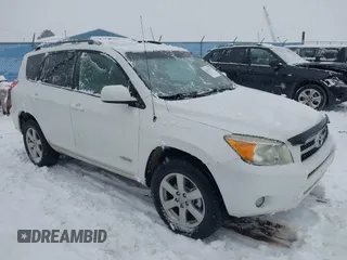 2006 Toyota RAV4 Limited with VIN JTMBK31V465008564, listed as a IAAI auction lot 41237372 with 204,668 mi miles. Bid and sale history available at carsss.com. Image 1.