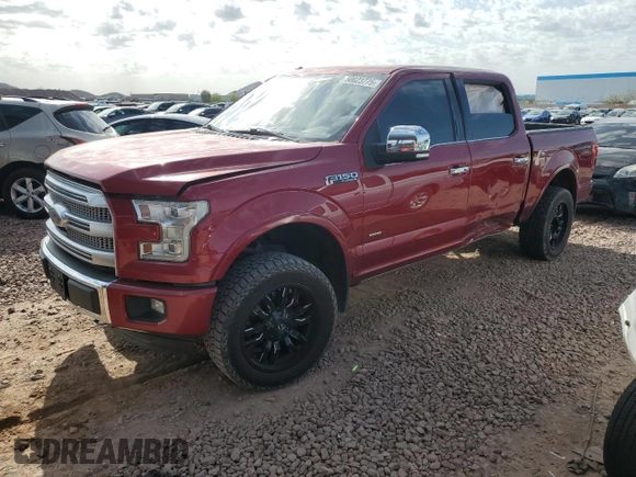 2015 Ford F-150 XLT with VIN 1FTEW1EG1FFB62046, listed as a Copart auction lot 50023775 with 88,135 mi miles and Salvage Title. Bid and sale history available at DreamBid. Image 1.