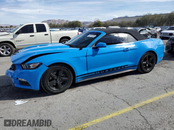 2017 Ford Mustang V6 z VIN 1FATP8EM1H5257093, wystawiony jako Copart lot #45514585 z przebiegiem 74 741 mil mil oraz Szkoda całkowita • Salvage title. Historia ofert i sprzedaży dostępna na DreamBid. Obrazek 1.