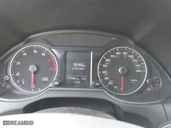 2013 Audi Q5 Premium Plus with VIN WA1LFAFP7DA046960, listed as a IAAI auction lot 41689911 with 117,900 mi miles. Bid and sale history available at carsss.com. Image 7.