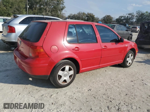 2001 Volkswagen Golf GLS с VIN 9BWGT61J614040714, выставлен на аукционе Copart как лот 47082625 с пробегом 169 985 миль миль и Чистый • Clean title. История ставок и продаж доступна на DreamBid. Изображение 3.