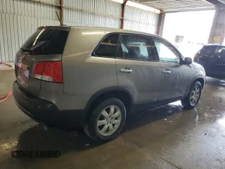 2011 Kia Sorento LX with VIN 5XYKTCA1XBG013781, listed as a Copart auction lot 52892295 with 124,726 mi miles and Salvage Title. Bid and sale history available at DreamBid. Image 3.