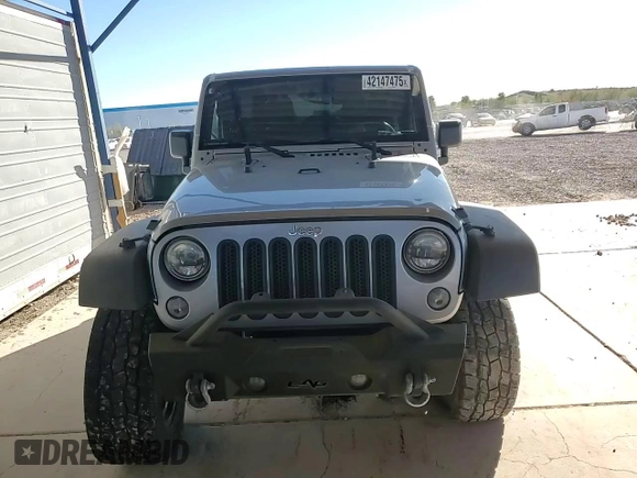 2018 Jeep Wrangler JK Unlimited Sport S with VIN 1C4HJWDG0JL818368, listed as a Copart auction lot 42147475 with 136,893 mi miles and Salvage Title. Bid and sale history available at carsss.com. Image 11.