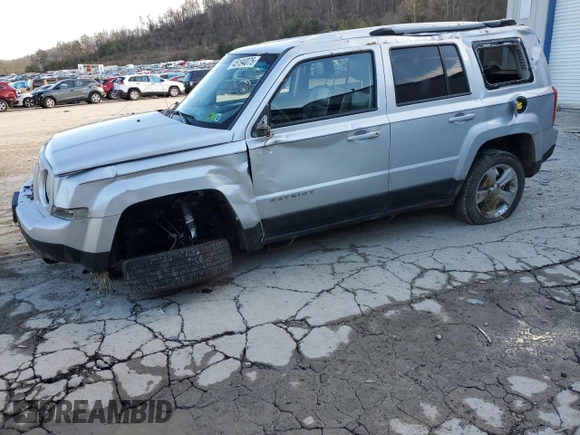 2012 Jeep Patriot Limited with VIN 1C4NJRCB6CD633166, listed as a Copart auction lot 45194075 with 159,233 mi miles and Salvage Title. Bid and sale history available at carsss.com. Image 1.
