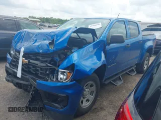 2022 Chevrolet Colorado 2WD Work Truck with VIN 1GCGSBEA1N1302338, listed as a IAAI auction lot 42388100 with 34,422 mi miles and . Bid and sale history available at DreamBid. Image 17.