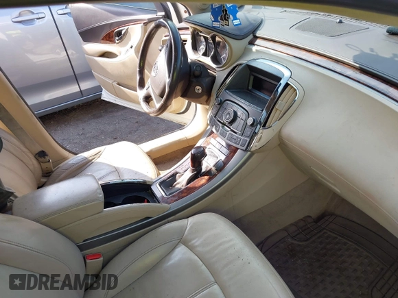 2012 Buick LaCrosse Premium 1 with VIN 1G4GD5ER4CF251656, listed as a IAAI auction lot 41770916 with Not provided miles and . Bid and sale history available at DreamBid. Image 5.