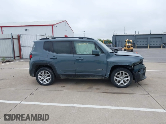 2018 Jeep Renegade Latitude with VIN ZACCJABB9JPH20388, listed as a IAAI auction lot 42212067 with 90,270 mi miles and . Bid and sale history available at DreamBid. Image 13.