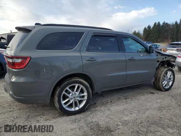 2023 Dodge Durango GT Plus with VIN 1C4RDJDG3PC655190, listed as a Copart auction lot 49783755 with 14,518 mi miles and Salvage title. Bid and sale history available at DreamBid. Image 3.