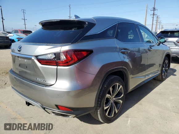 2020 Lexus RX 350 with VIN 2T2HZMAA3LC152884, listed as a Copart auction lot 58414875 with 48,849 mi miles and Salvage title. Bid and sale history available at DreamBid. Image 3.