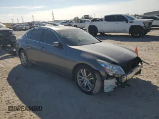 2015 Infiniti Q40 with VIN JN1CV6AP1FM500430, listed as a Copart auction lot 75240454 with 75,222 mi miles and Salvage Title. Bid and sale history available at carsss.com. Image 4.