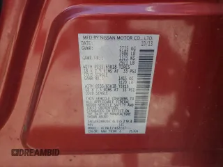 2014 Nissan Pathfinder S with VIN 5N1AR2MM2EC636293, listed as a Copart auction lot 64371175 with 109,857 mi miles and Clean title. Bid and sale history available at DreamBid. Image 13.