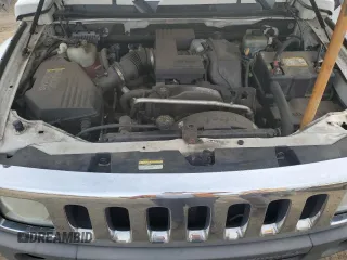 2007 Hummer H3 SUV with VIN 5GTDN13E678102441, listed as a Copart auction lot 54137965 with 199,890 mi miles and Salvage Title. Bid and sale history available at carsss.com. Image 12.