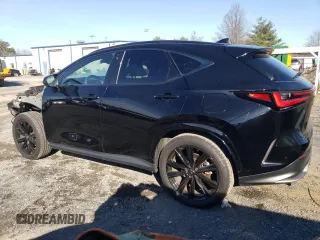 2024 Lexus NX with VIN 2T2KGCEZ5RC050727, listed as a Copart auction lot 85874544 with 11,691 mi miles and Salvage Title. Bid and sale history available at carsss.com. Image 2.