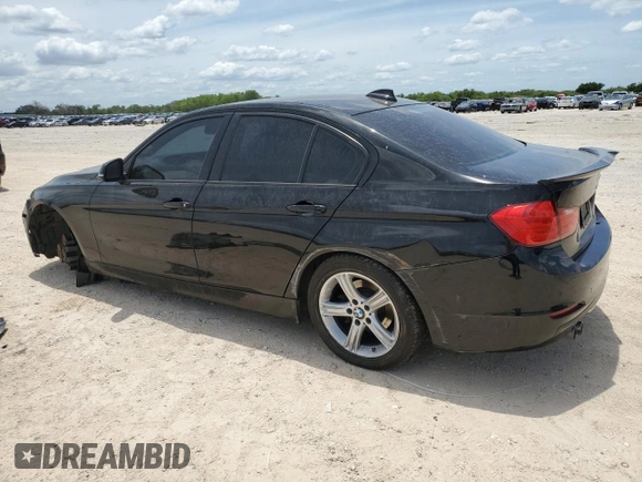 2014 BMW 3 Series 328i with VIN WBA3A5G52ENP30251, listed as a Copart auction lot 82926134 with 106,666 mi miles and Salvage title. Bid and sale history available at DreamBid. Image 2.