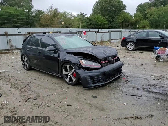 2017 Volkswagen Golf GTI S with VIN 3VW447AUXHM016583, listed as a Copart auction lot 71047254 with 0 mi miles and Salvage Title. Bid and sale history available at carsss.com. Image 11.
