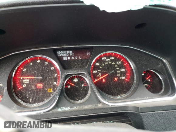 2013 GMC Acadia SLE with VIN 1GKKVNED0DJ186033, listed as a Copart auction lot 61130784 with 149,050 mi miles and Salvage Title. Bid and sale history available at carsss.com. Image 9.