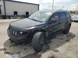 2021 Jeep Grand Cherokee Laredo X with VIN 1C4RJEAG0MC624110, listed as a Copart auction lot 50618395 with 72,622 mi miles and Non Repairable. Bid and sale history available at carsss.com. Image 1.