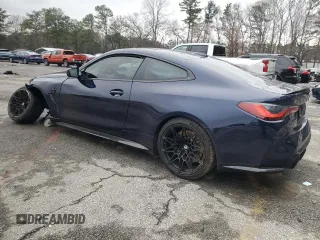 2023 BMW M4 Competition xDrive with VIN WBS43AZ01PCM97935, listed as a Copart auction lot 45945565 with Not Provided miles and Salvage Title. Bid and sale history available at carsss.com. Image 2.