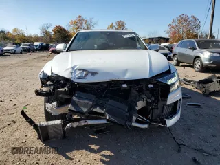 2021 Audi Q8 Premium Plus with VIN WA1BVAF16MD034467, listed as a Copart auction lot 76974524 with 38,272 mi miles and Salvage Title. Bid and sale history available at carsss.com. Image 5.