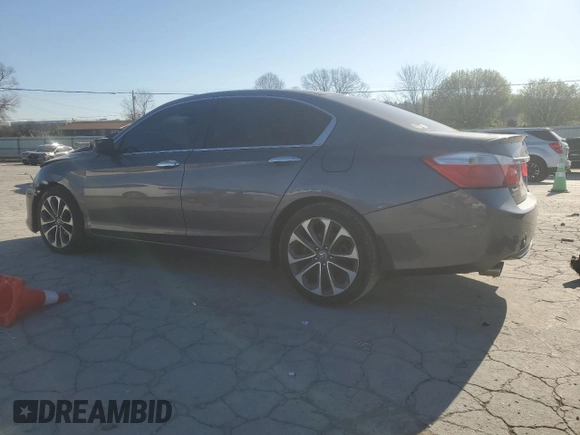 2014 Honda Accord Sport with VIN 1HGCR2F52EA193398, listed as a Copart auction lot 50254415 with 194,848 mi miles and Clean Title. Bid and sale history available at DreamBid. Image 2.