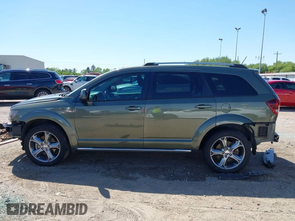 2017 Dodge Journey Crossroad Plus with VIN 3C4PDCGB1HT677813, listed as a IAAI auction lot 41983740 with 87,879 mi miles and . Bid and sale history available at DreamBid. Image 15.