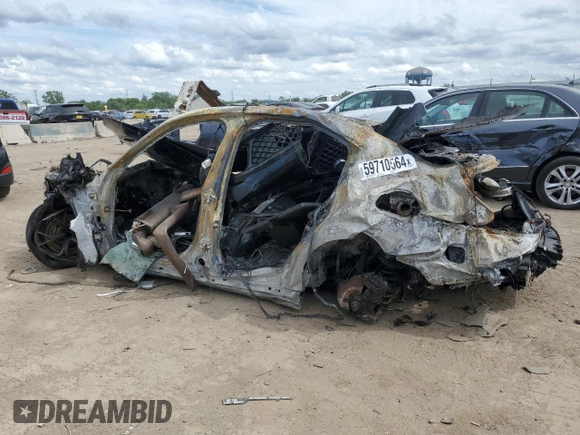 2019 Alfa Romeo Giulia Quadrifoglio with VIN ZARFAMEV7K7601568, listed as a Copart auction lot 59710564 with Not provided miles and Salvage title. Bid and sale history available at DreamBid. Image 2.