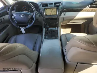 2008 Lexus LS 460 LWB with VIN JTHGL46F185026449, listed as a Copart auction lot 46599655 with 179,392 mi miles and Salvage Title. Bid and sale history available at carsss.com. Image 8.