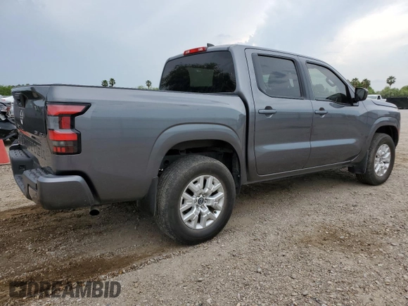 2023 Nissan Frontier Pro-4X with VIN 1N6ED1EK4PN605224, listed as a Copart auction lot 55160985 with 37,422 mi miles and Salvage title. Bid and sale history available at DreamBid. Image 3.