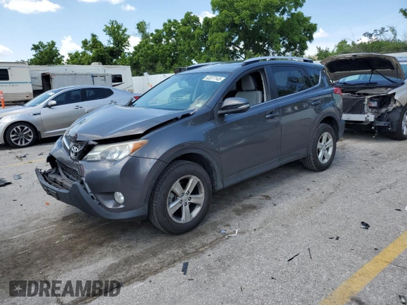 2013 Toyota RAV4 XLE with VIN JTMWFREV6D5011949, listed as a Copart auction lot 63377145 with 182,517 mi miles and Salvage title. Bid and sale history available at DreamBid. Image 1.