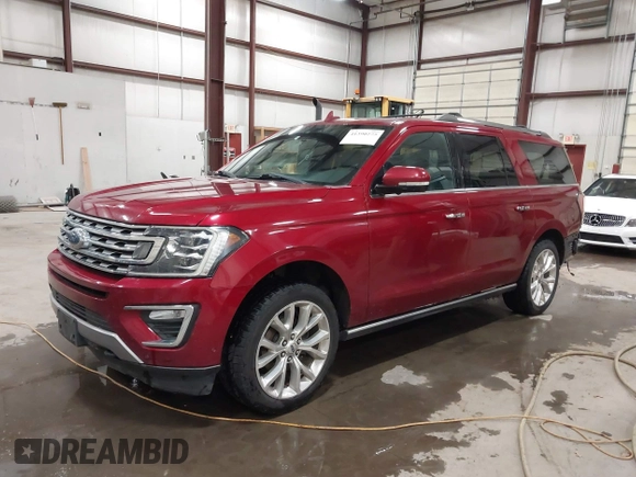 2018 Ford Expedition Max Limited z VIN 1FMJK2AT0JEA22583, wystawiony jako IAAI lot #41390275 z przebiegiem 125 470 mil mil oraz . Historia ofert i sprzedaży dostępna na DreamBid. Obrazek 18.