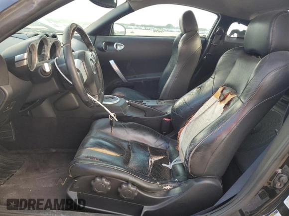 2005 Nissan 350Z Enthusiast with VIN JN1AZ34DX5M608491, listed as a Copart auction lot 55317375 with 202,170 mi miles and Clean Title. Bid and sale history available at carsss.com. Image 7.