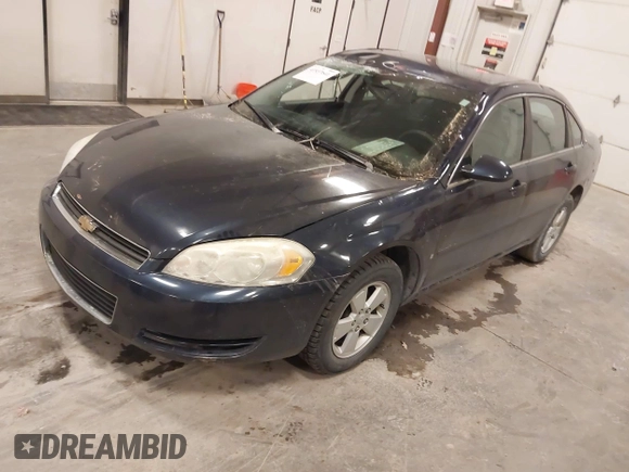 2007 Chevrolet Impala LT with VIN 2G1WT58KX79287778, listed as a IAAI auction lot 41937641 with 160,826 mi miles and . Bid and sale history available at DreamBid. Image 17.