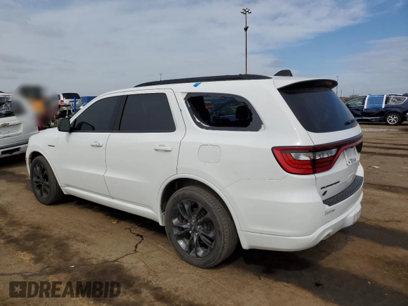 2023 Dodge Durango R/T Plus with VIN 1C4SDJCT8PC551018, listed as a Copart auction lot 54405255 with 34,382 mi miles and Clean title. Bid and sale history available at DreamBid. Image 2.