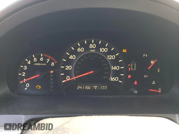 2005 Honda Odyssey EX-L with VIN 5FNRL38735B079366, listed as a Copart auction lot 53980645 with 241,156 mi miles and Salvage Title. Bid and sale history available at carsss.com. Image 9.