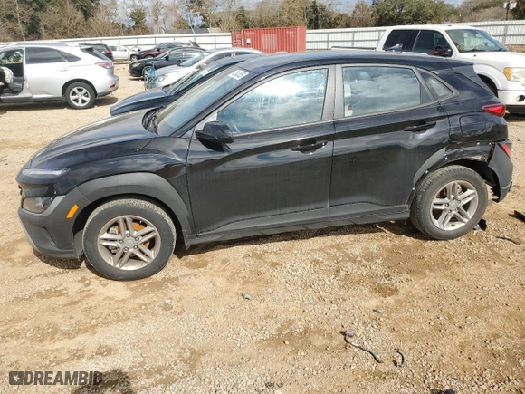 2022 Hyundai Kona SE with VIN KM8K22AB9NU820068, listed as a Copart auction lot 42543855 with 86,003 mi miles and Salvage Title. Bid and sale history available at carsss.com. Image 1.
