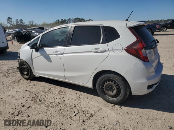 2020 Honda Fit LX with VIN 3HGGK5H45LM717073, listed as a Copart auction lot 50003855 with 125,184 mi miles and Salvage Title. Bid and sale history available at carsss.com. Image 2.