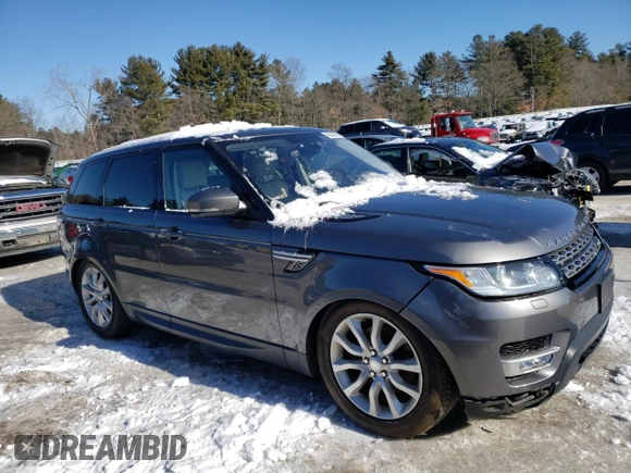 2016 Land Rover Range Rover Sport HSE with VIN SALWR2VF0GA637203, listed as a Copart auction lot 45845495 with 129,923 mi miles and Clean Title. Bid and sale history available at DreamBid. Image 4.