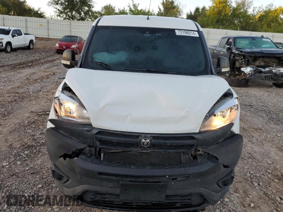 2015 Ram ProMaster City Cargo Tradesman with VIN ZFBERFAT4F6A78560, listed as a Copart auction lot 73198014 with 209,098 mi miles and Salvage Title. Bid and sale history available at carsss.com. Image 5.