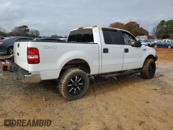 2004 Ford F-150 XLT with VIN 1FTRW14W94KC91103, listed as a Copart auction lot 84048624 with 214,282 mi miles and Salvage Title. Bid and sale history available at carsss.com. Image 3.
