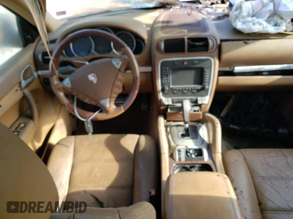 2006 Porsche Cayenne S with VIN WP1AB29P66LA64110, listed as a Copart auction lot 52128574 with 0 mi miles and Salvage Title. Bid and sale history available at carsss.com. Image 8.