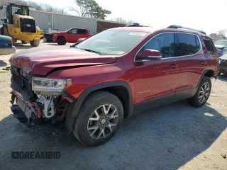 2023 GMC Acadia SLT with VIN 1GKKNML42PZ153487, listed as a Copart auction lot 47357855 with 43,887 mi miles and Non Repairable. Bid and sale history available at DreamBid. Image 1.