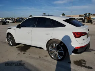 2023 Audi Q5 Sportback S line Prestige with VIN WA16AAFY2P2002254, listed as a Copart auction lot 45670704 with 30,045 mi miles and . Bid and sale history available at DreamBid. Image 2.