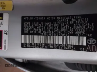 2012 Toyota Corolla L with VIN 2T1BU4EE5CC779480, listed as a IAAI auction lot 41914054 with 143,105 mi miles. Bid and sale history available at carsss.com. Image 9.